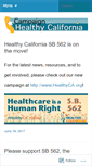 Mobile Screenshot of healthycaliforniacampaign.org